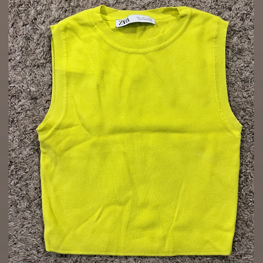 Zara Knit Crop Top